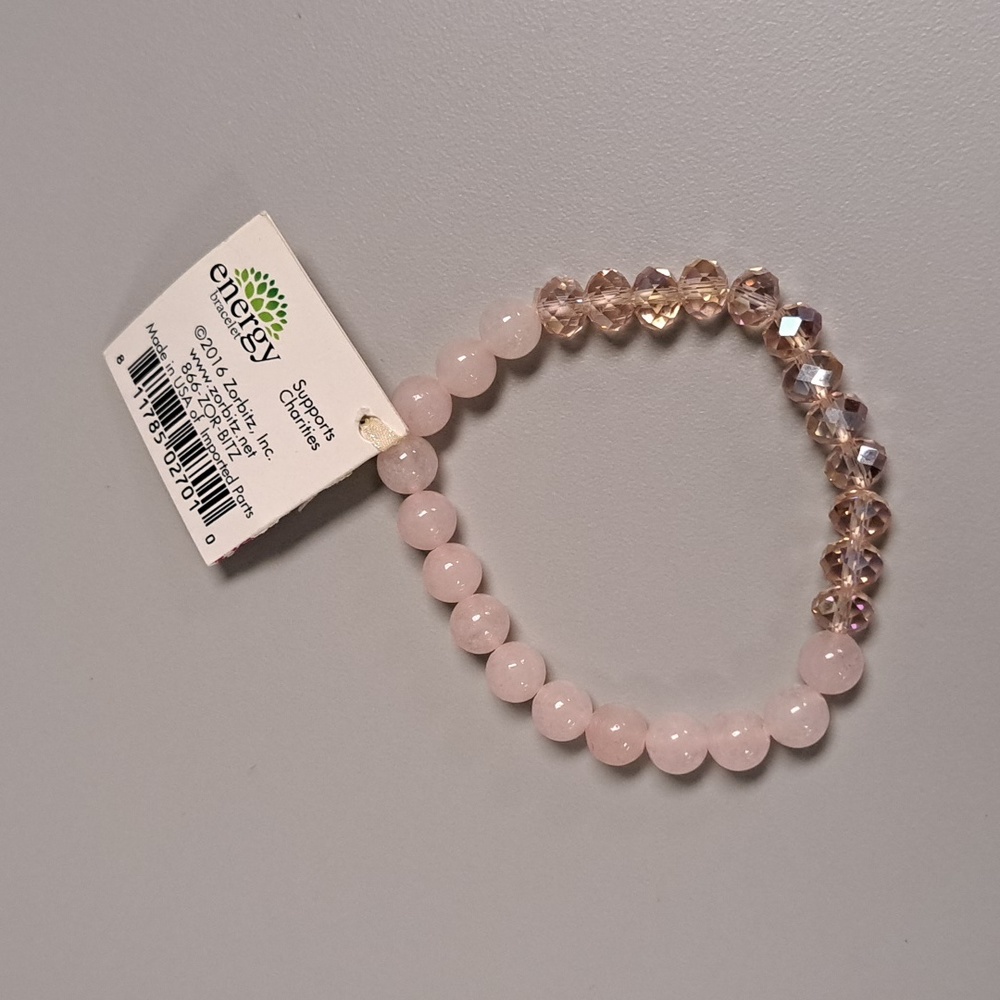 Zorbitz Rose quartz bracelet